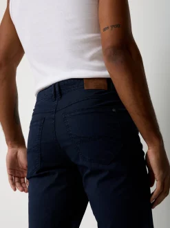 Paddock`s Herren 5-Pocket Hose - PIPE Slim Fit in rinsed