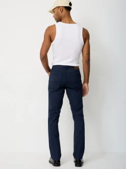 Paddock`s Herren 5-Pocket Hose - PIPE Slim Fit in rinsed