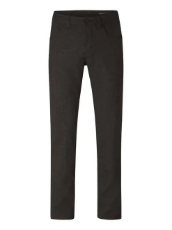 Paddock`s Herren 5-Pocket Hose - PIPE Slim Fit in schwarz
