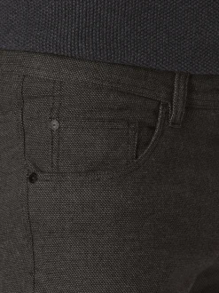 Paddock`s Herren 5-Pocket Hose - PIPE Slim Fit in schwarz