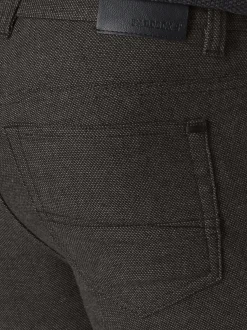 Paddock`s Herren 5-Pocket Hose - PIPE Slim Fit in schwarz