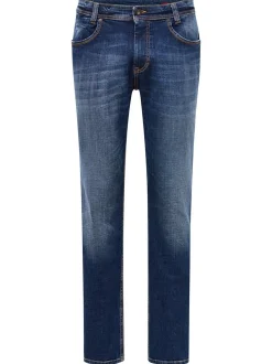 Paddock`s Herren 5-Pocket Jeans - BEN Regular Fit in blau
