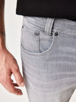 Paddock`s Herren 5-Pocket Jeans - BEN Regular Fit in grau