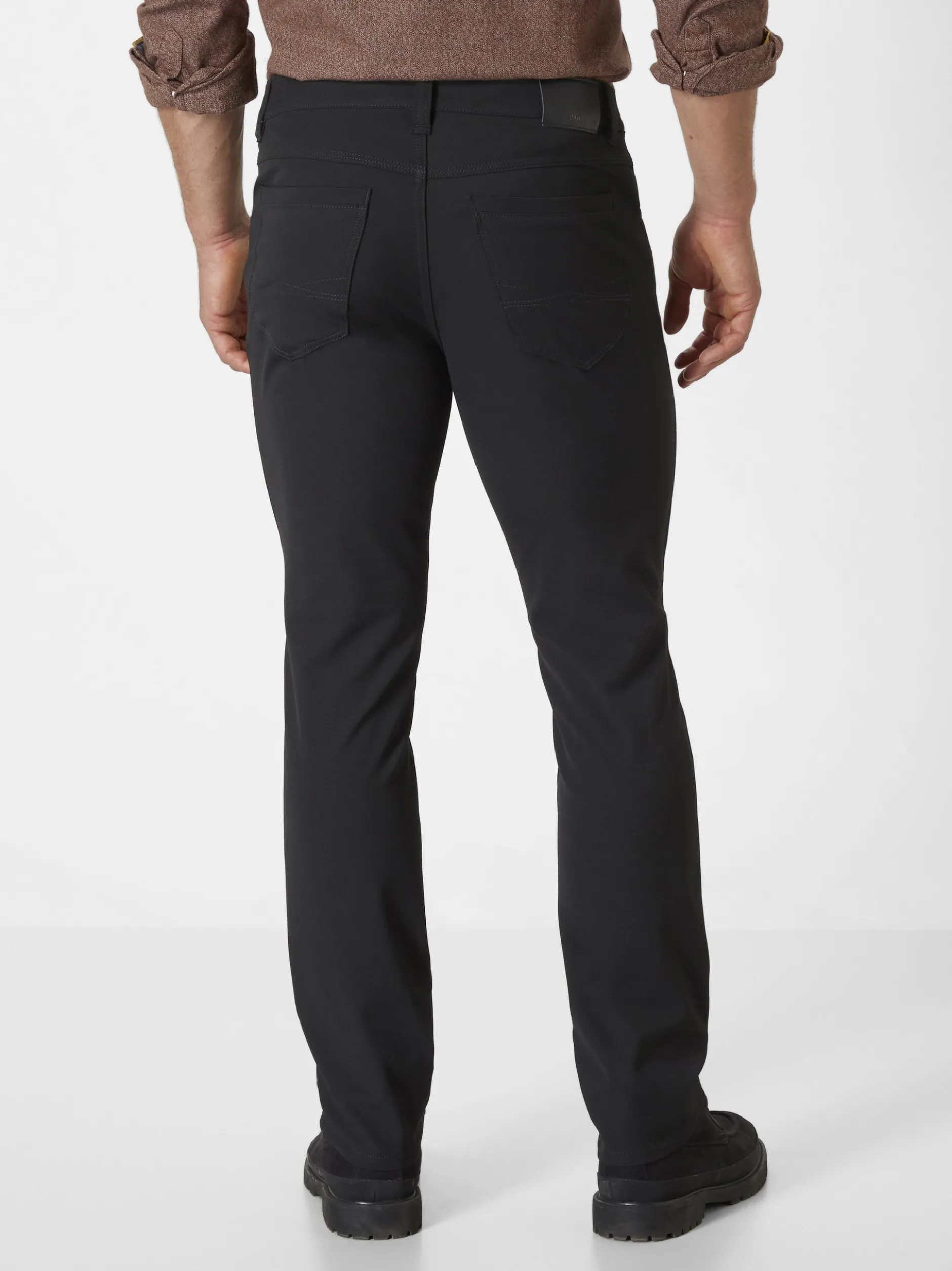 Paddock`s Herren 5-Pocket Jeans - PIPE Regular Fit in schwarz