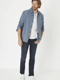 Paddock`s Herren 5-Pocket Jeans - PIPE Slim Fit in blau