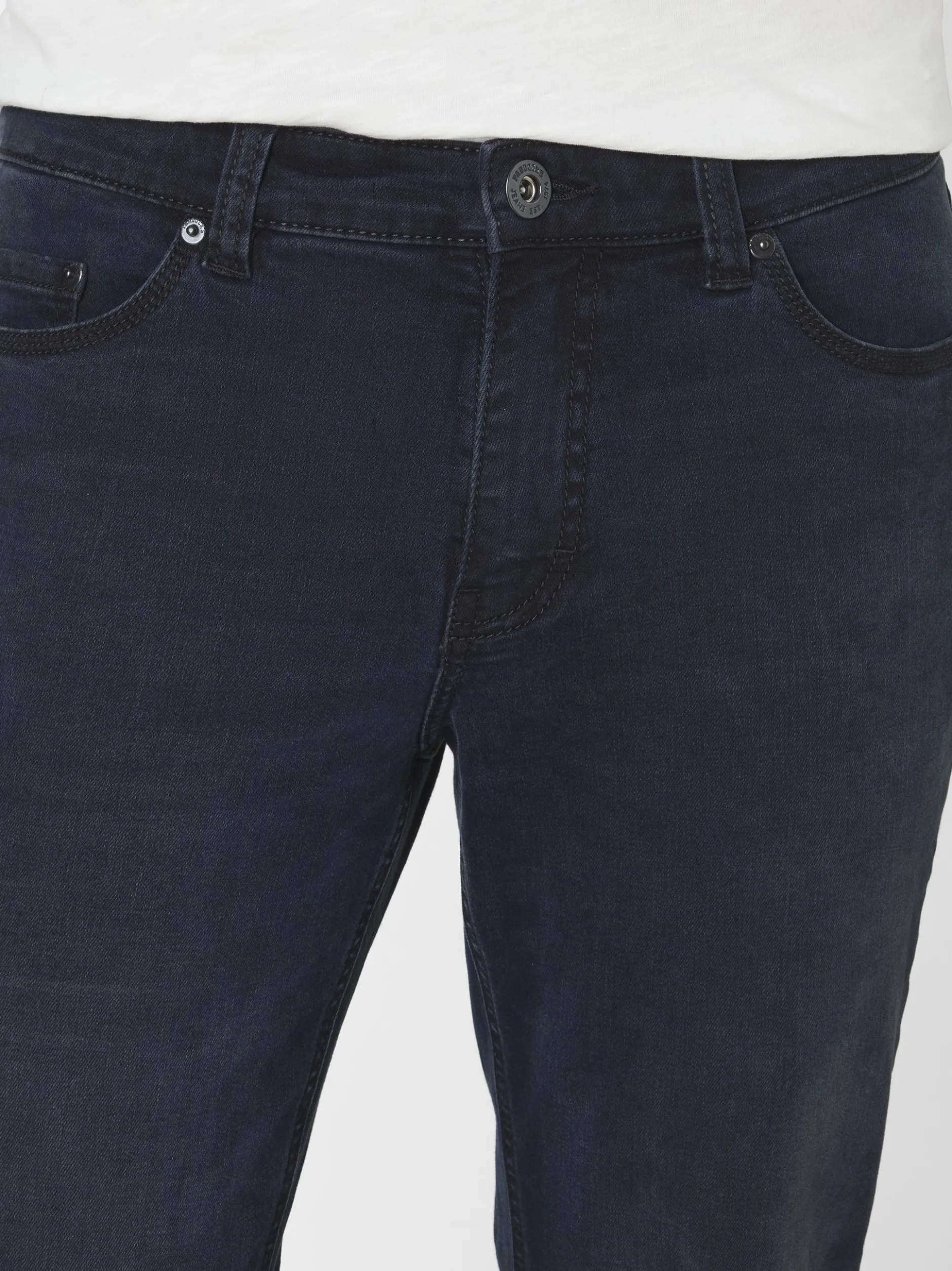 Paddock`s Herren 5-Pocket Jeans - PIPE Slim Fit in blau