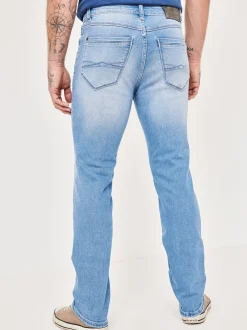 Paddock`s Herren 5-Pocket Jeans - PIPE Slim Fit in bleached