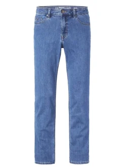 Paddock`s Herren 5-Pocket Jeans - RANGER PIPE Regular Fit in medium stone