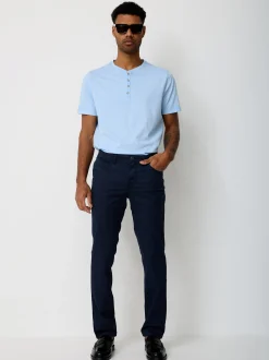 Paddock`s Herren Shirt - Regular Fit in hellblau