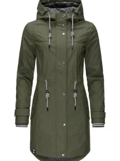 Peak Time Damen Regenjacke - L60042 in oliv