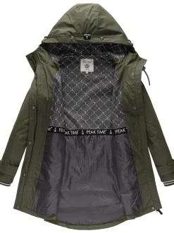 Peak Time Damen Regenjacke - L60042 in oliv