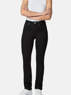 Peak Time Damen Straight-Jeans - Galaxa in schwarz