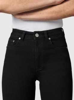 Peak Time Damen Straight-Jeans - Galaxa in schwarz
