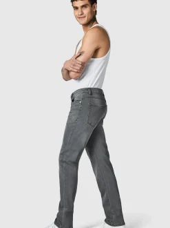 Peak Time Herren Jeans - Cosmis Tapered Fit in grau
