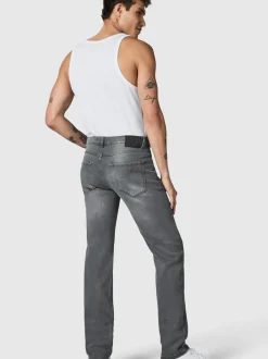 Peak Time Herren Jeans - Cosmis Tapered Fit in grau