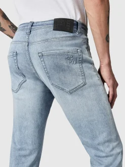 Peak Time Herren Slim-fit-Jeans - Mailand in hellblau