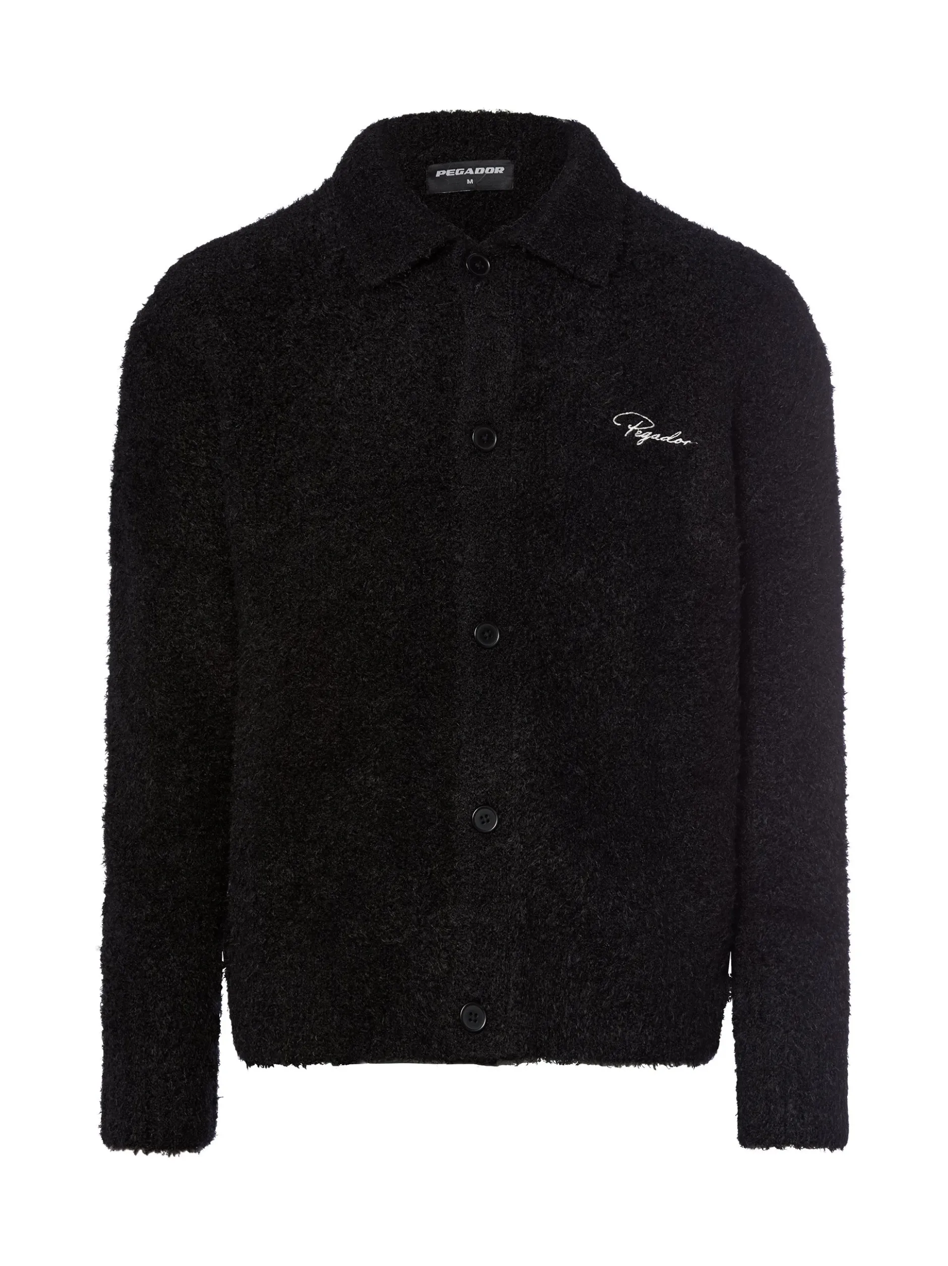 PEGADOR Herren Strickjacke - Signar in schwarz