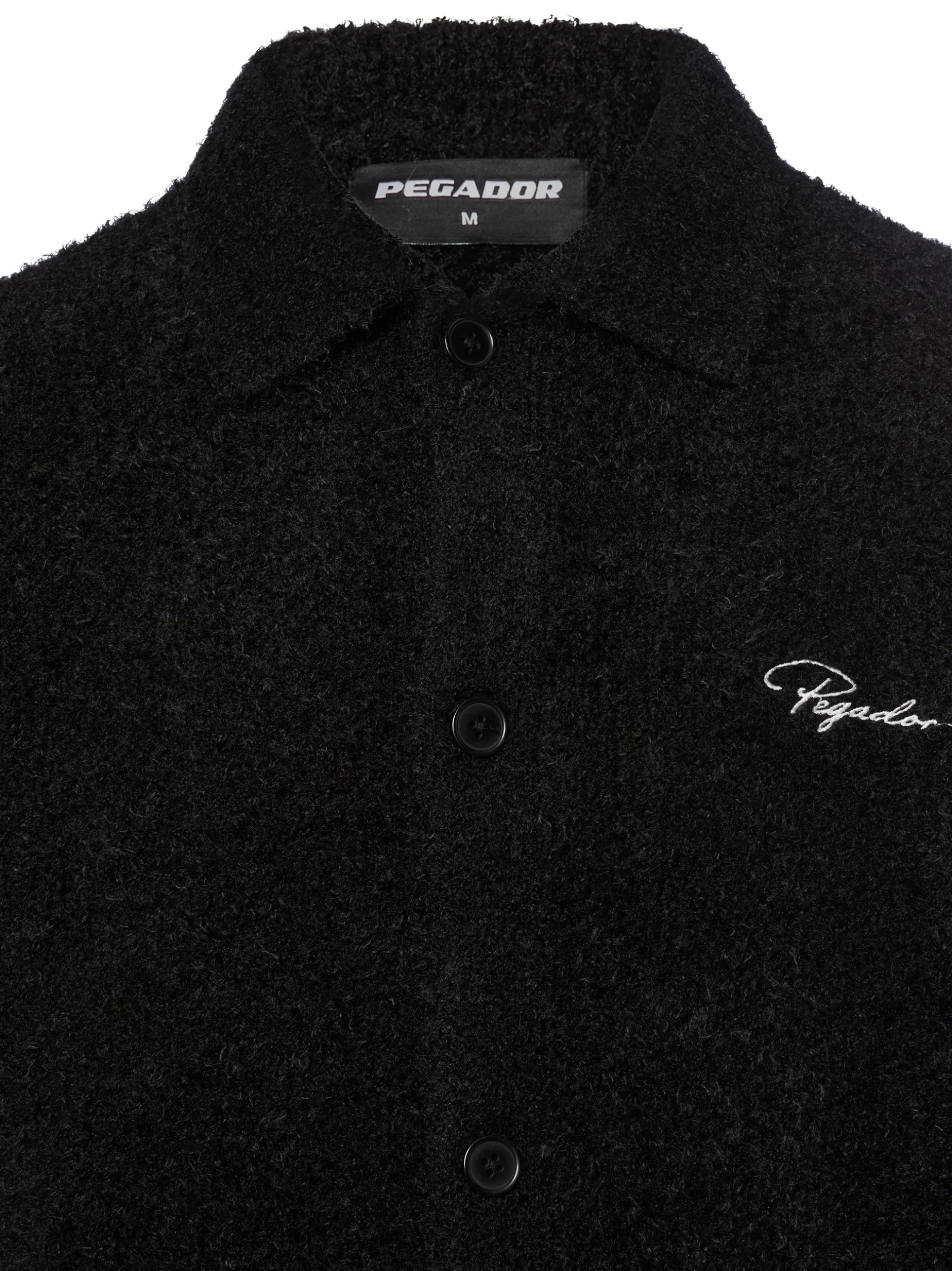PEGADOR Herren Strickjacke - Signar in schwarz