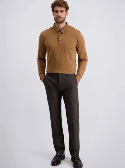 Pierre Cardin Herren Chino - Calais in braun