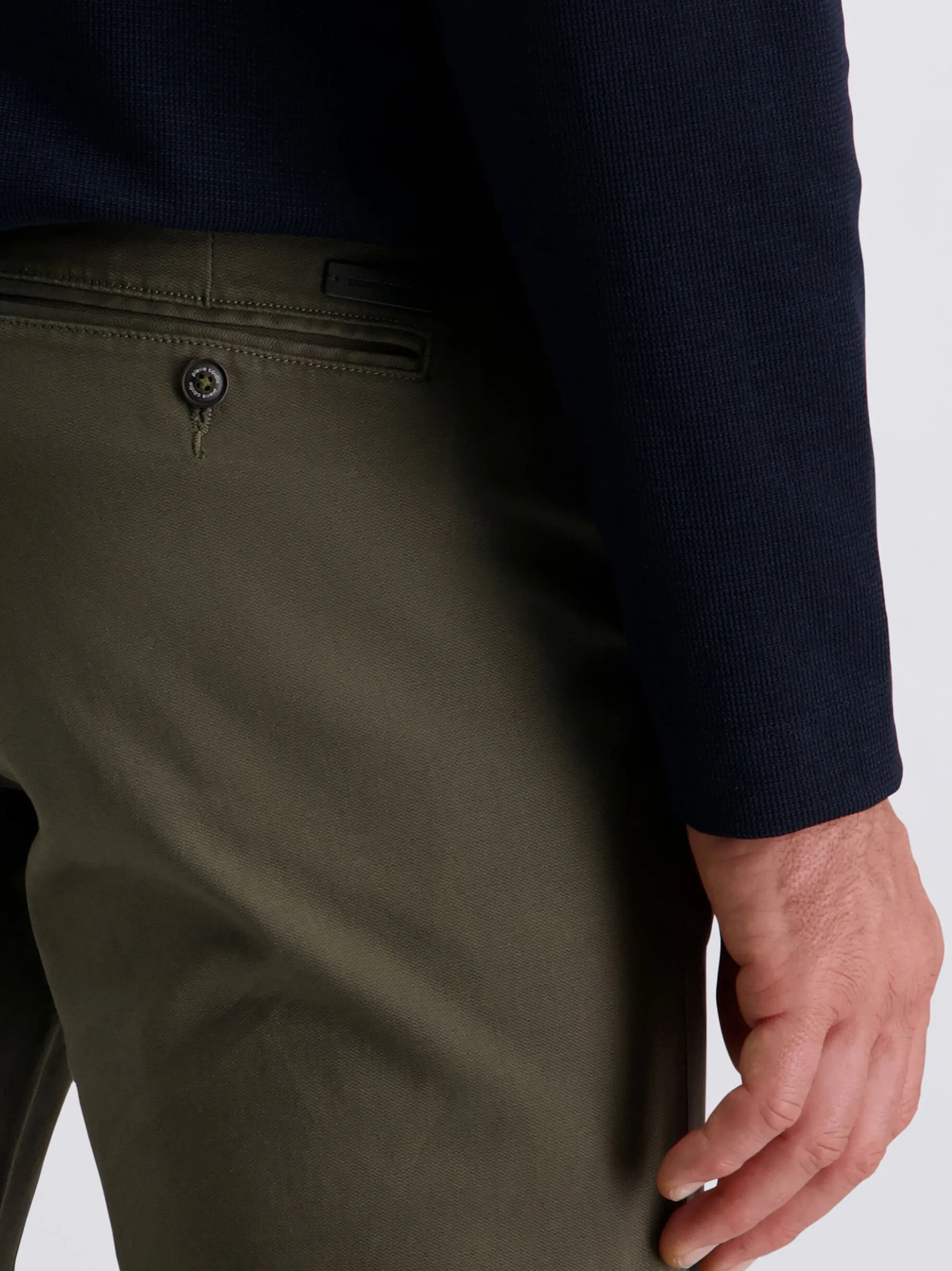 Pierre Cardin Herren Chinohose Castres in oliv