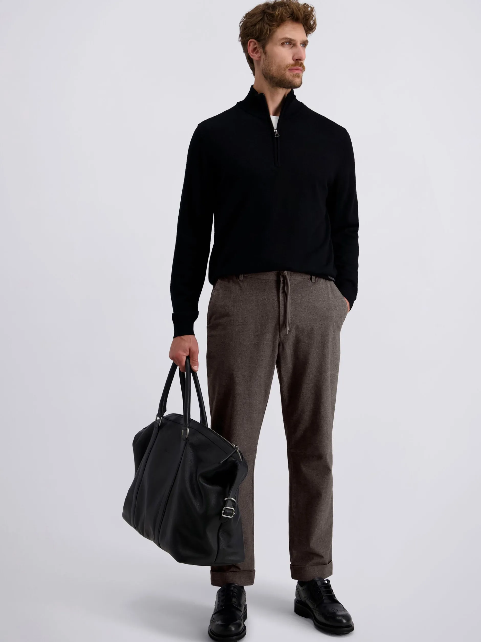 Pierre Cardin Herren Chino-Hose - Chambery in braun