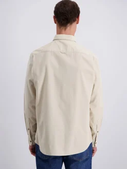 Pierre Cardin Herren Hemd in beige - Ärmel: langarm