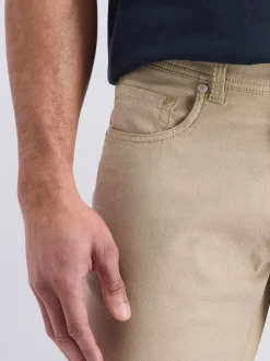 Pierre Cardin Herren Hose - Lyon in beige - Länge: lang