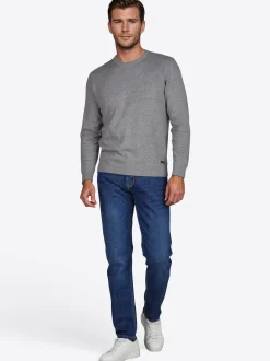 Pierre Cardin Herren Hose Lyon in blau denim