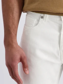 Pierre Cardin Herren Hose Lyon in weiß - Länge: lang
