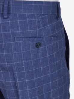 Pierre Cardin Herren Hose Ray in blau - Länge: lang