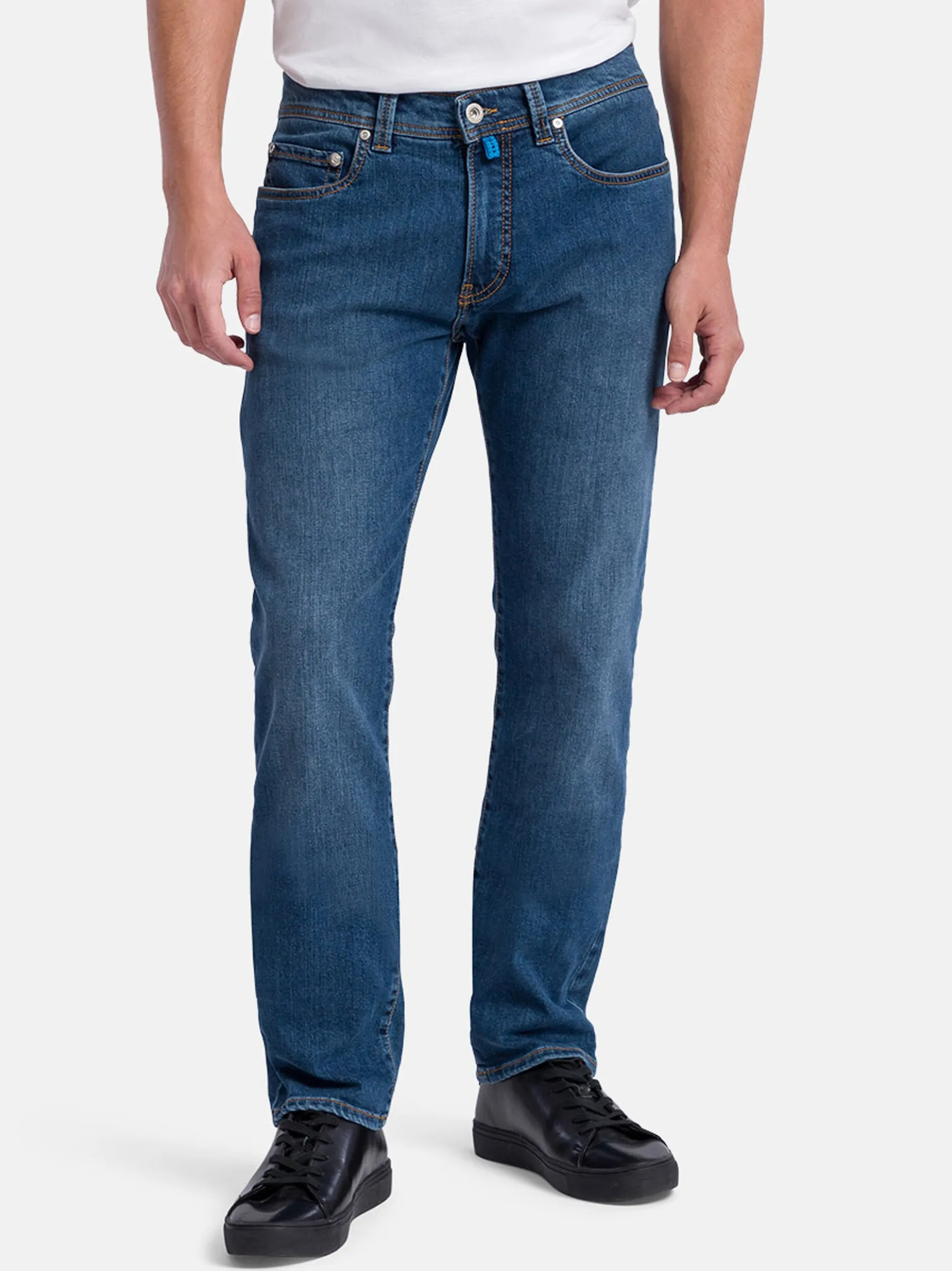 Pierre Cardin Herren Jeans Lyon Tapered in blau