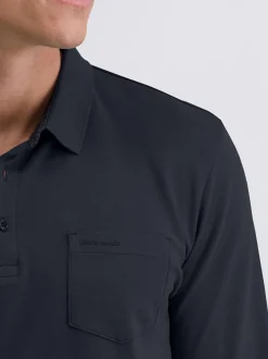 Pierre Cardin Herren Langarmshirt in blau