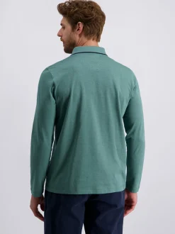 Pierre Cardin Herren Langarmshirt in grün