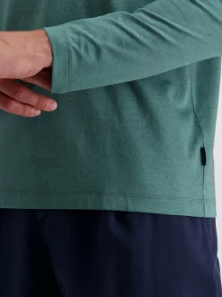 Pierre Cardin Herren Langarmshirt in grün