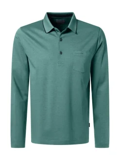 Pierre Cardin Herren Langarmshirt in grün
