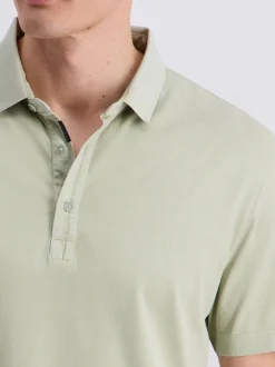 Pierre Cardin Herren Poloshirt in grün - Ärmel: kurzarm