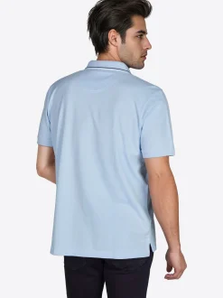 Pierre Cardin Herren Polo-Shirt in hellblau