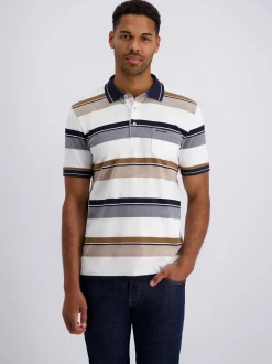 Pierre Cardin Herren Poloshirt in mehrfarbig