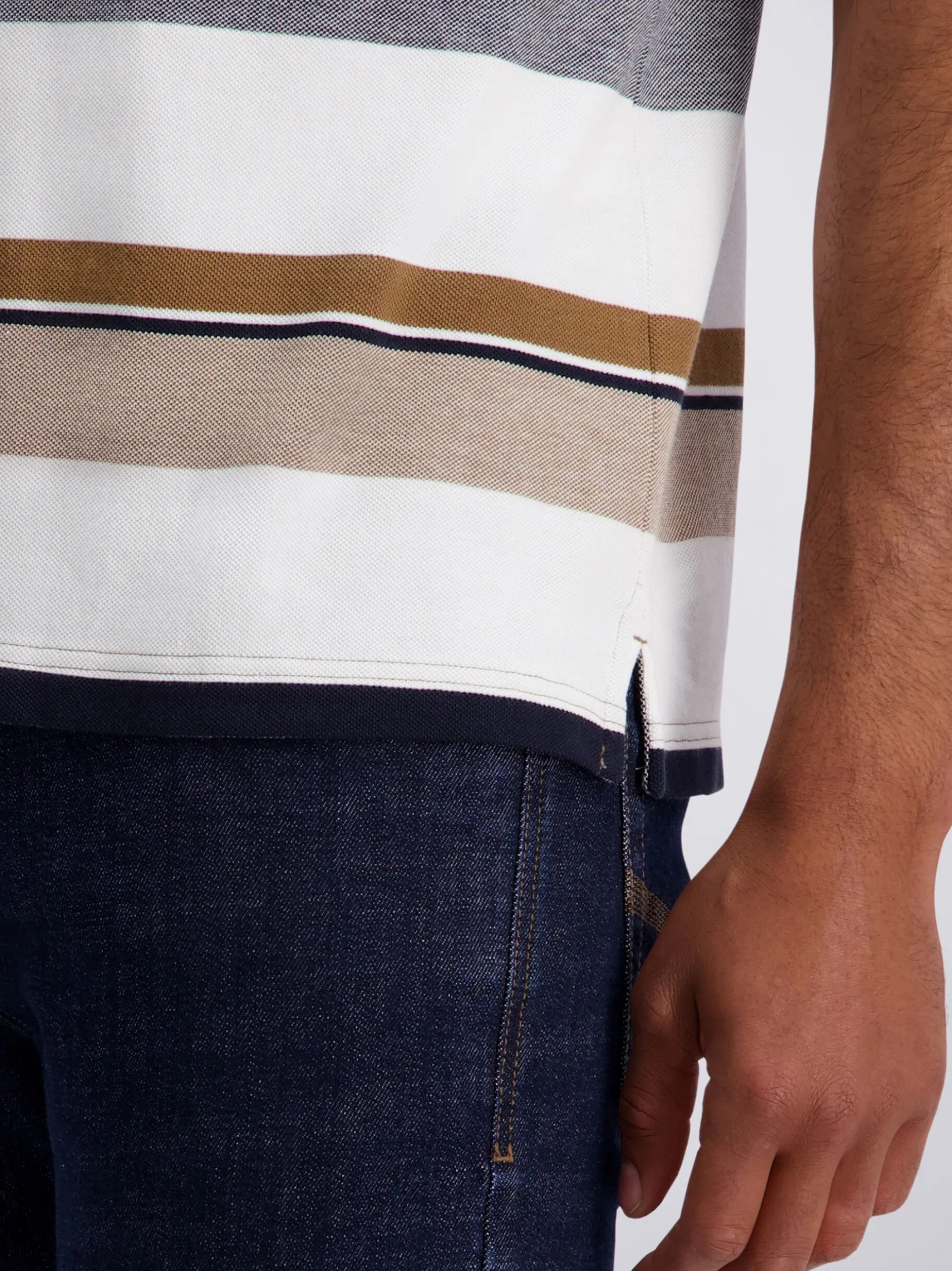 Pierre Cardin Herren Poloshirt in mehrfarbig