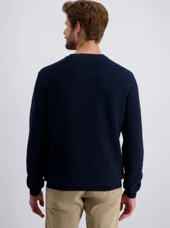 Pierre Cardin Herren Pullover in blau - Ärmel: langarm