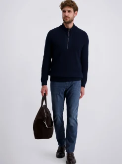 Pierre Cardin Herren Pullover in blau - Ärmel: langarm