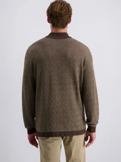 Pierre Cardin Herren Pullover in braun - Ärmel: langarm