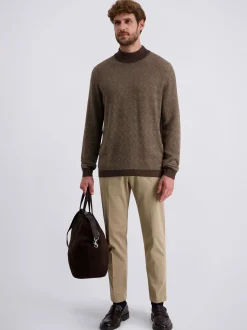 Pierre Cardin Herren Pullover in braun - Ärmel: langarm