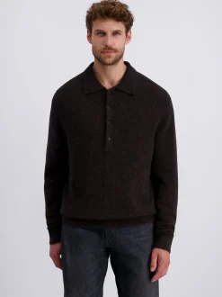 Pierre Cardin Herren Pullover in braun - Ärmel: langarm