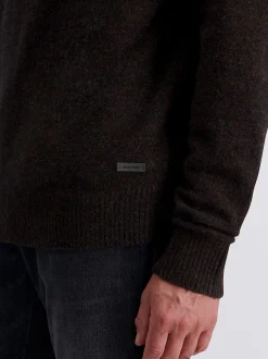 Pierre Cardin Herren Pullover in braun - Ärmel: langarm