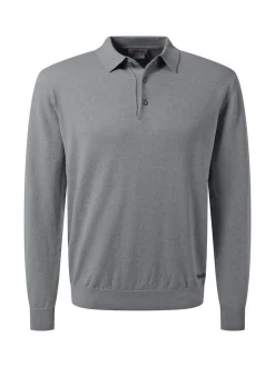 Pierre Cardin Herren Pullover in grau - Ärmel: langarm