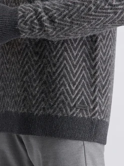 Pierre Cardin Herren Pullover in grau - Ärmel: langarm