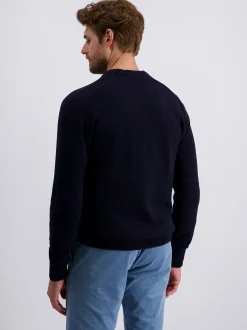 Pierre Cardin Herren Pullover in marine - Ärmel: langarm