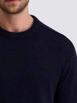 Pierre Cardin Herren Pullover in marine - Ärmel: langarm