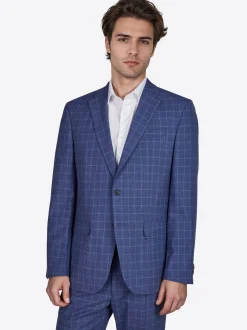 Pierre Cardin Herren Sakko Grant in blau